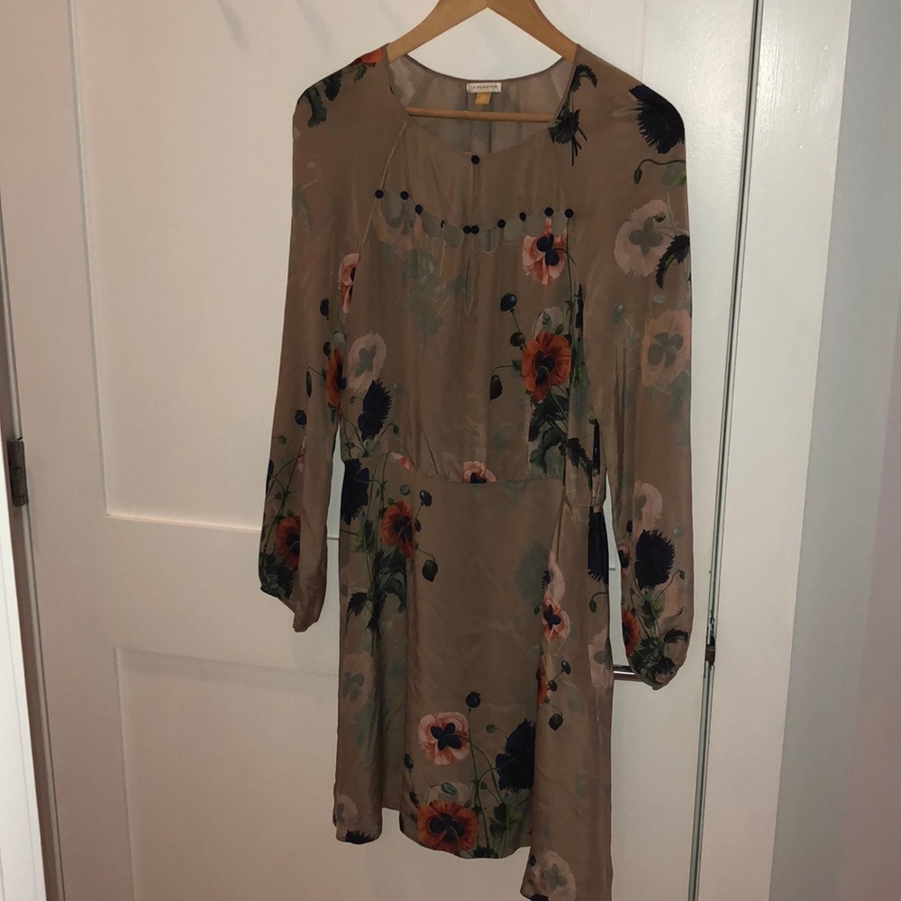 Silk leifsdottir flowery dress - Size 10